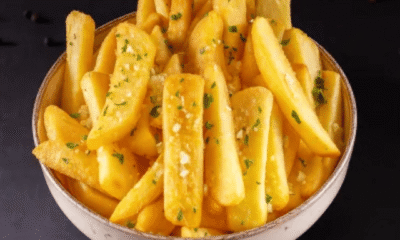 CARTOFI CU ROZMARIN, USTUROI ȘI PARMEZAN - 250g