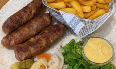 MICII LA GRĂTAR CU CARTOFI PRĂJIȚI – 400G