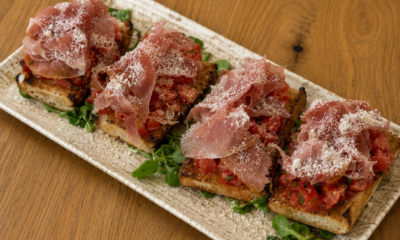 BRUSCHETTA CON POMODORO FRESCO E PROSCIUTTO - 330g